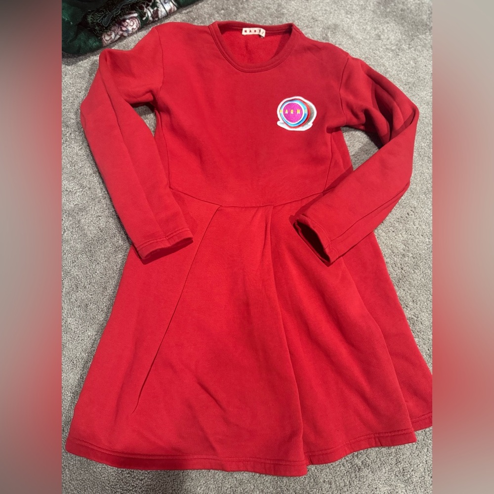 Little Girl Marni Sweatshirt Dress